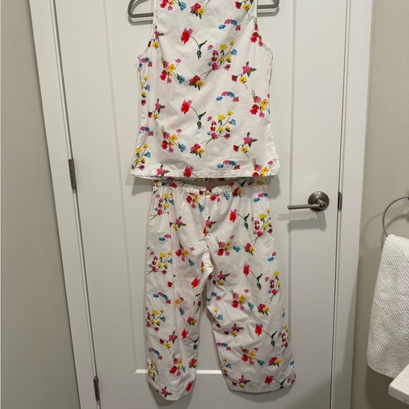 Pine Cone Hill Colorful Floral Women’s Linen  Pajama Set - Picture 6 of 15